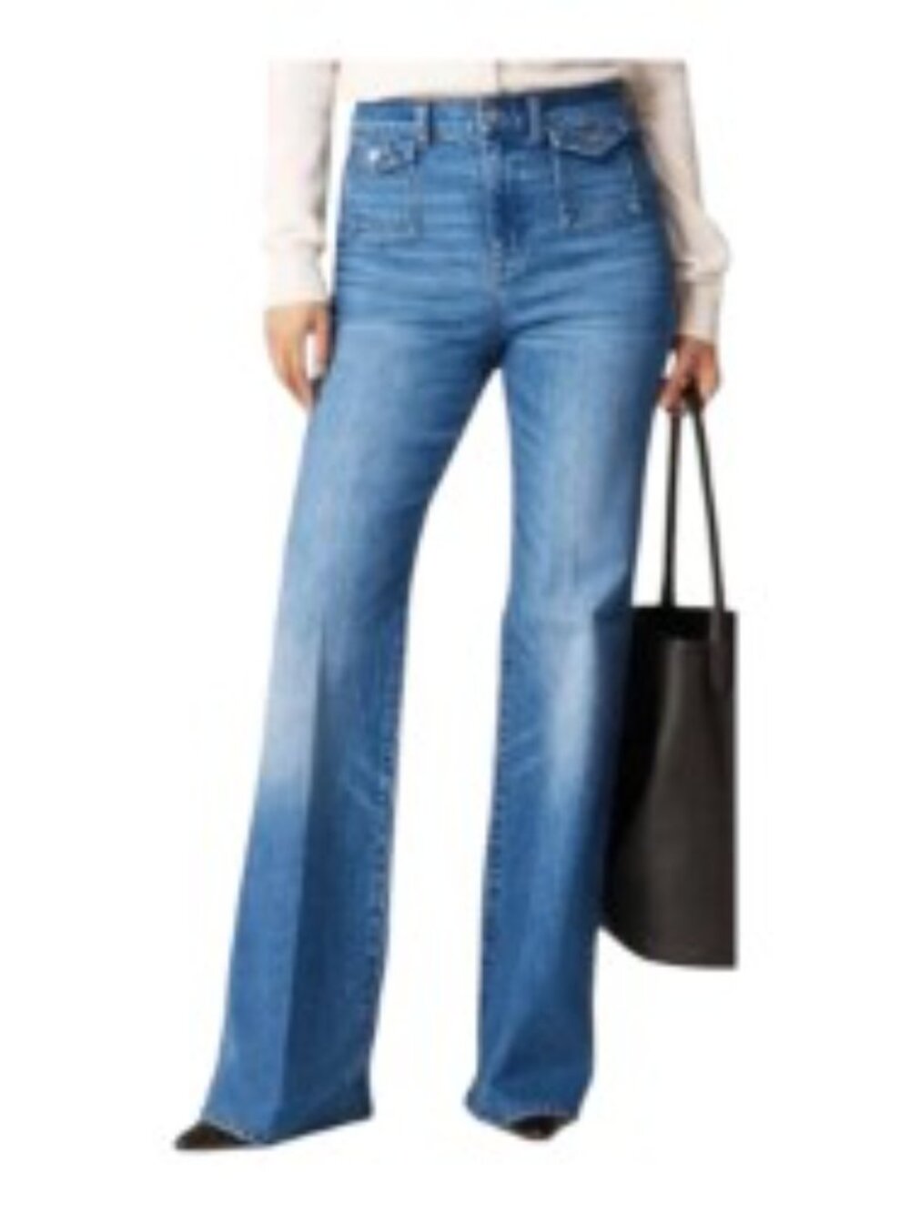 J. Crew Vintage Flare Jeans with Flap Pockets 32P